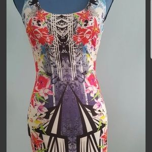 Arden B Short Floral Mini Dress Casual Evening Par